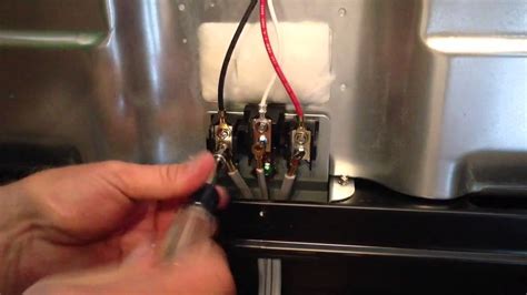 how remove the black box from stove electric range|electric range wiring burned out.